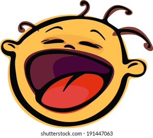 boy laughing hilarious