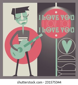 Boy in love