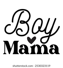 Junge Mama, Muttertagsdesign, Mama zitiert Design