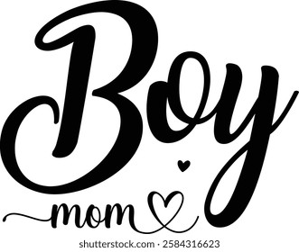  Boy Mama Shirt Casual Letter Printed Boy Mom T-Shirts Short Sleeve Mother's Day Graphic Tee Tops