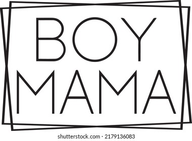 Boy Mama Square, Super Mom, Mom Life