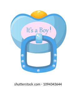 it's a boy, a nipple nursery