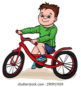 boy on bike