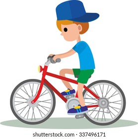 boy on the bike