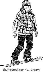 boy on a skateboard