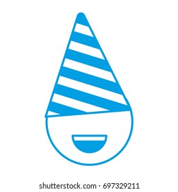 boy with party hat icon
