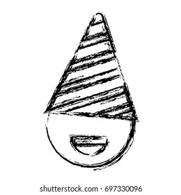 boy with party hat icon