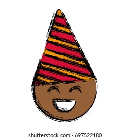 boy with party hat icon