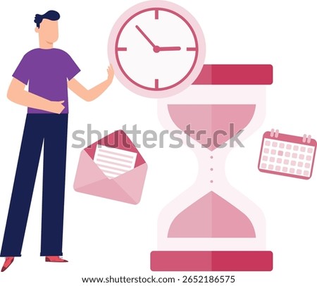The boy passionately emphasizes the significance of time, stressing its fleeting nature and its critical role in shaping success and life's opportunities.