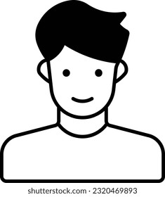 boy people person user dude Outline