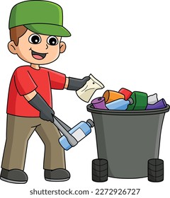 Clipart coloreado de dibujos animados de niños 