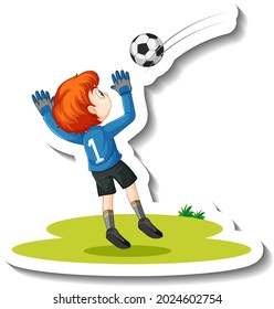 Boy Playing Soccer Cartoon Character 260nw 2024602754 