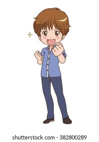 boy pose