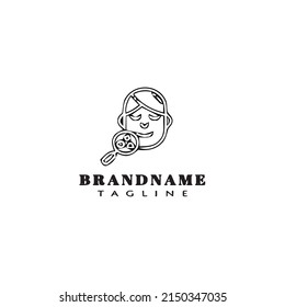 Boy Problem Skin Logo Cartoon Icon Stock Vector (Royalty Free ...