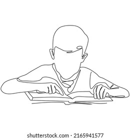 Arte de la línea del libro