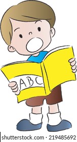 boy reading