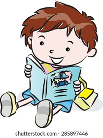 boy reading