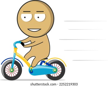 The boy is riding a motorcycle fast on the road
