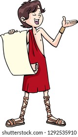 boy roman orator
