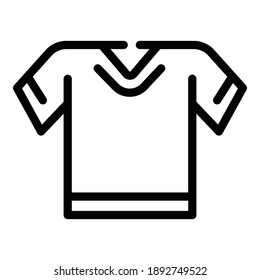 Boy School Shirt Icon. Outline Boy School Shirt Vector Icon For Web Design Isolated On White Background