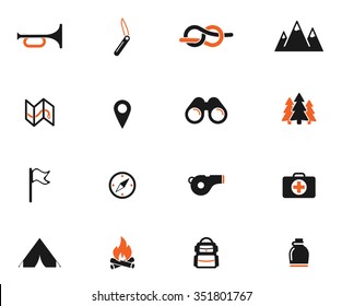 Boy scout simply icons