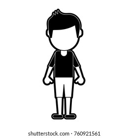 Boy with short pants avatar