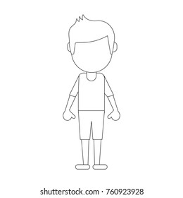 Boy with short pants avatar
