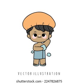 ilustración del vector de limpieza