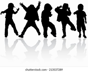 Boy silhouette