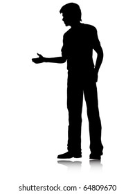 boy silhouette