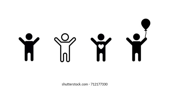 Boy silhouette