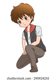boy sit