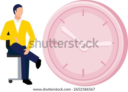The boy sits baffled, surrounded by time, unsure how to fill it