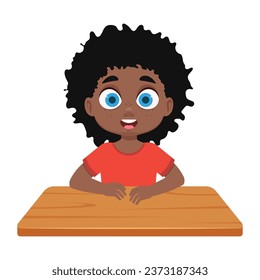 Boy sitting at a desk