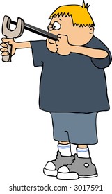 Boy With A Slingshot