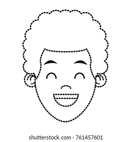 Boy smiling cartoon