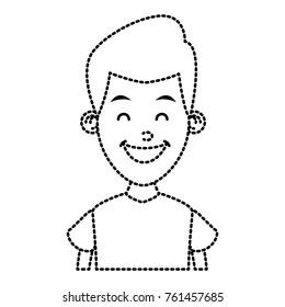 Boy Smiling Profile Stock Vector (Royalty Free) 761457703 | Shutterstock