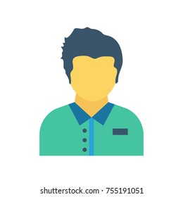  boy sticker icon
