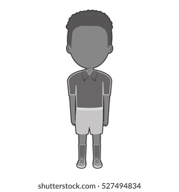 boy student character isolated icon