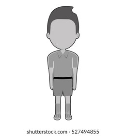 boy student character isolated icon