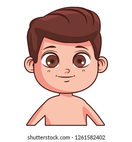 boy in summer cartoon