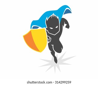 boy superheroes vector