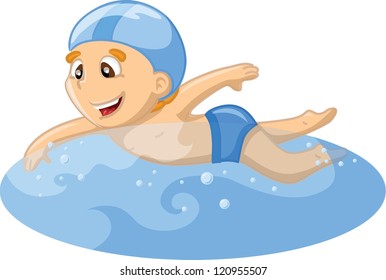 304 Boy in swimming trunks and goggles Images, Stock Photos & Vectors ...