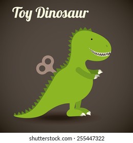 boy, toys, desing over black  background, vector illustration.