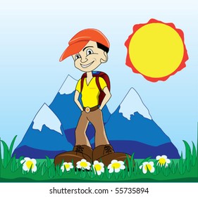 The boy the traveler