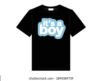 It’s a boy t-shirt design, vector illustration
