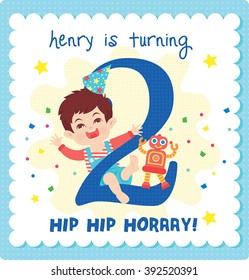 Boy is turning 2