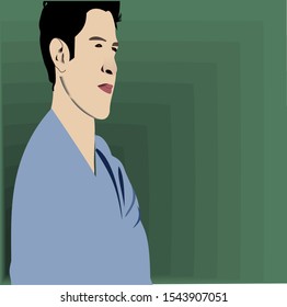 a boy vector .boyfriend a man a businessman cartoon illustration face male art 