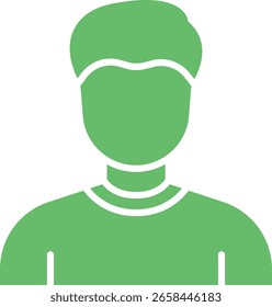 Icono de Vector de niño. Se puede utilizar para aplicaciones de impresión, móviles y de Web.