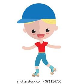 Boy vector illustration

